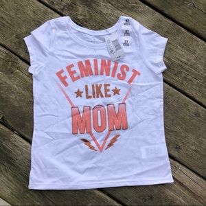 NWT. White THE CHILDREN’S PLACE Graphic Tee